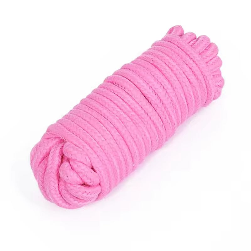 Silk-Bound Shibari Rope