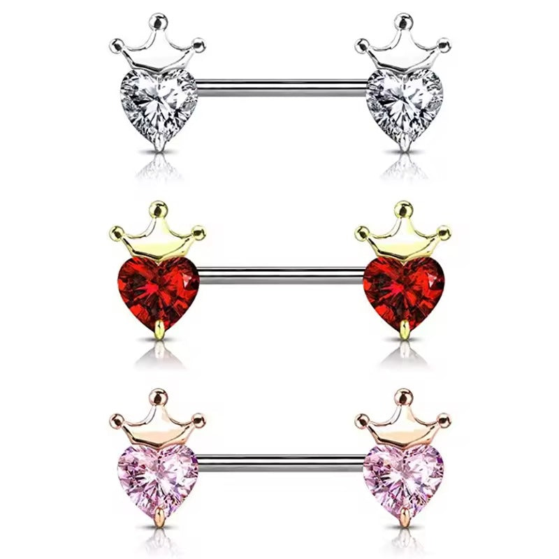 Stainless Steel Nipple Barbell
