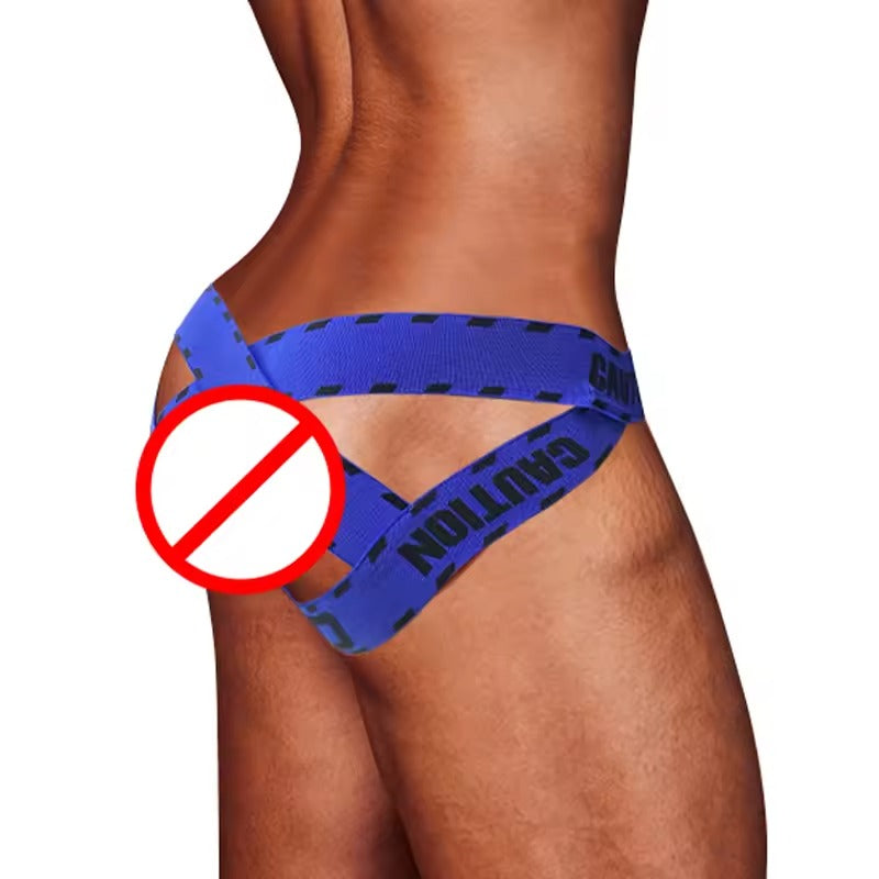 Jockstrap Men's Thong Underwear || Sexy Cotton G-Strings || Breathable String Thong || Gay LGBT Pride Rainbow LGBTQ Queer Sex Bed Bedroom