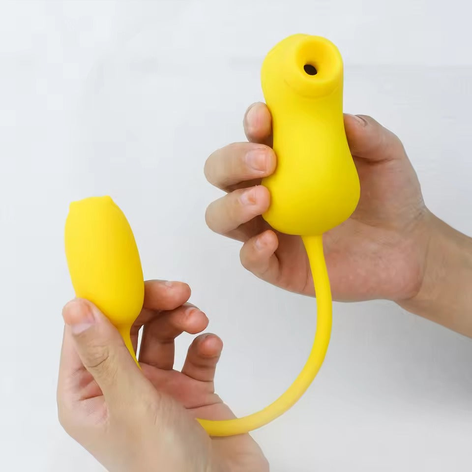 UK 2 in 1 Clit & Vagina Plug || Sucking n Licking Simulator || Adult Toy for Women n Men | Couples Solo Lesbian Bedroom Restraint BDSM Games