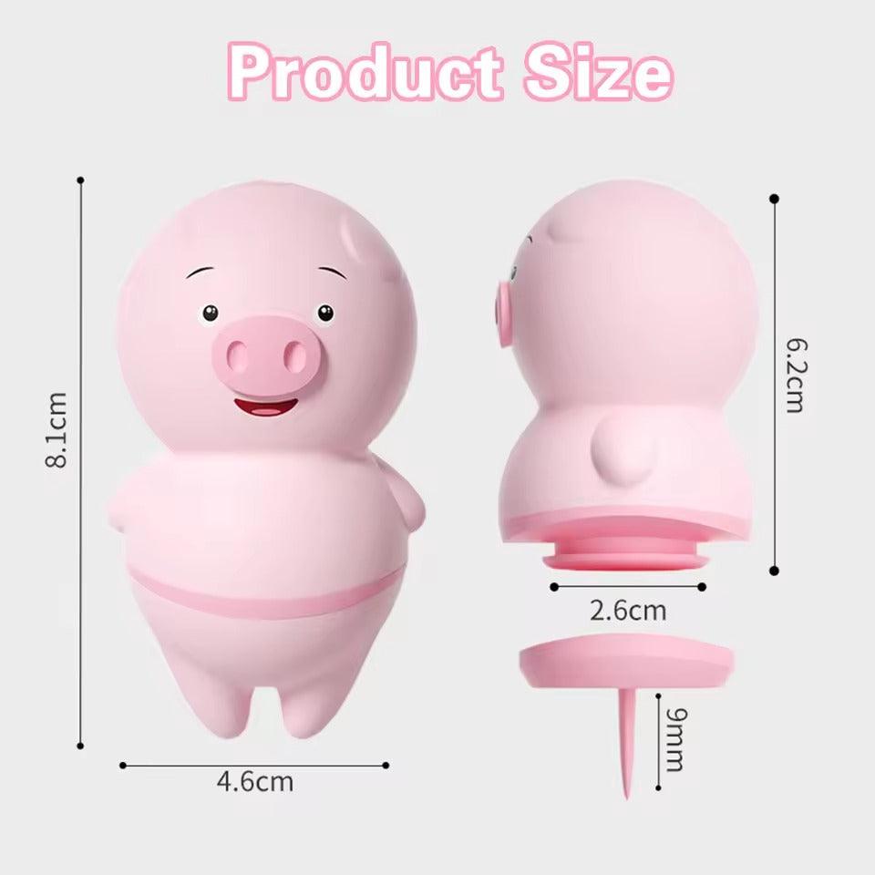 Licking Sucking Pocket Pig Vibrator