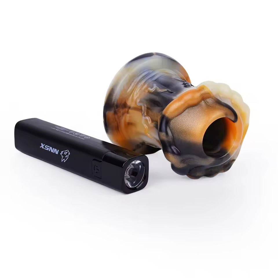 Fake Fantasy Silicone Hollow Anal Plug Expansion Multi Color Voyeur Kot Anal Speculum Sex Toys for Women Men