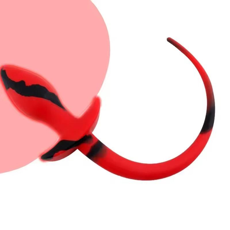 Soft Silicone Mouse Puppy Dog Tail Plug 9x3.2cm || Cosplay Slave Adult Roleplay || BDSM Accessory Intimate Fun Bedroom Restraint Furry Kinky