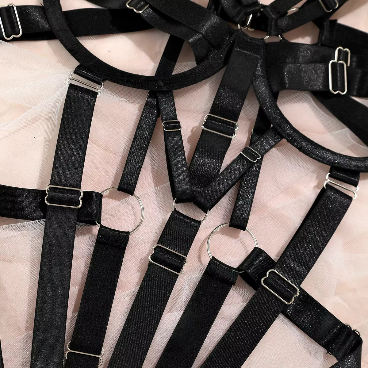 Cut-Out Harness Bodysuit