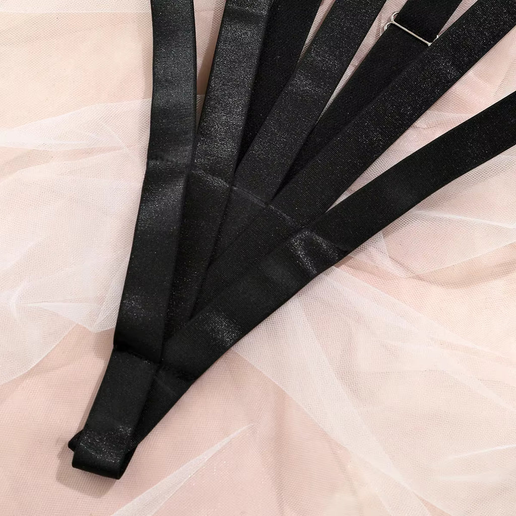 Cut-Out Harness Bodysuit