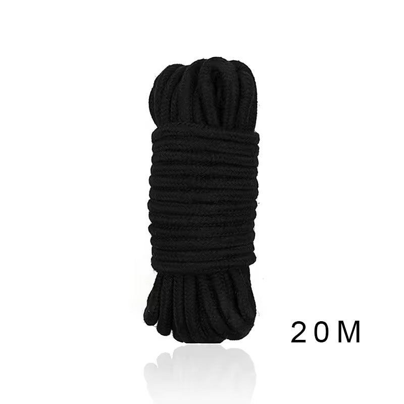 Silk Bound Cotton Rope Couple Sexy Play Castration Bondage Body Bound Role-Player Shibari Fetishism Flirting Pornographic Products