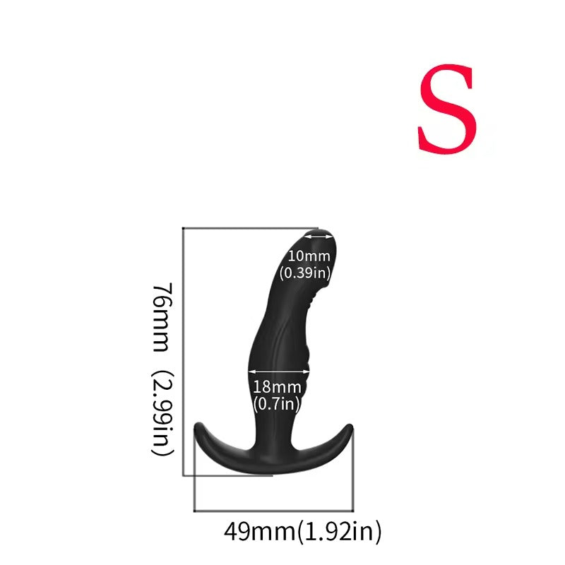 Soft Silicone Anal Plug - 3 Sizes