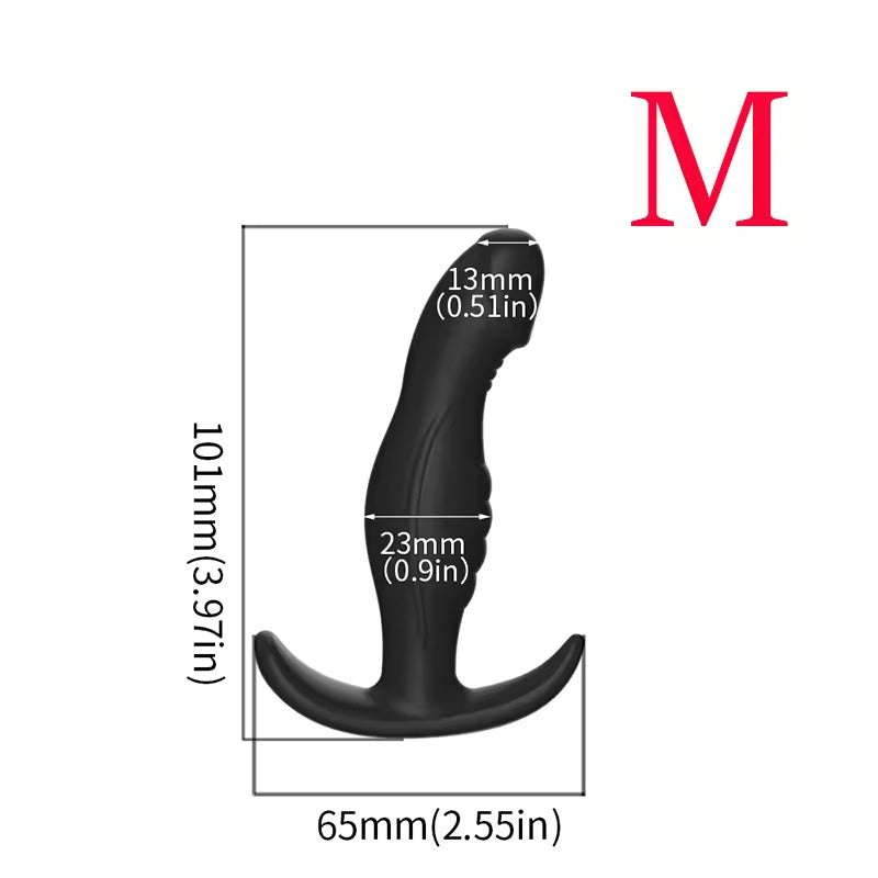 Soft Silicone Anal Plug - 3 Sizes