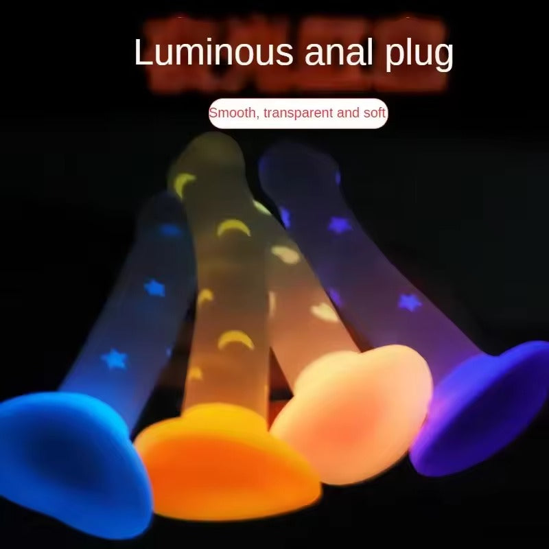 Luminous Jelly Dildo for Beginners