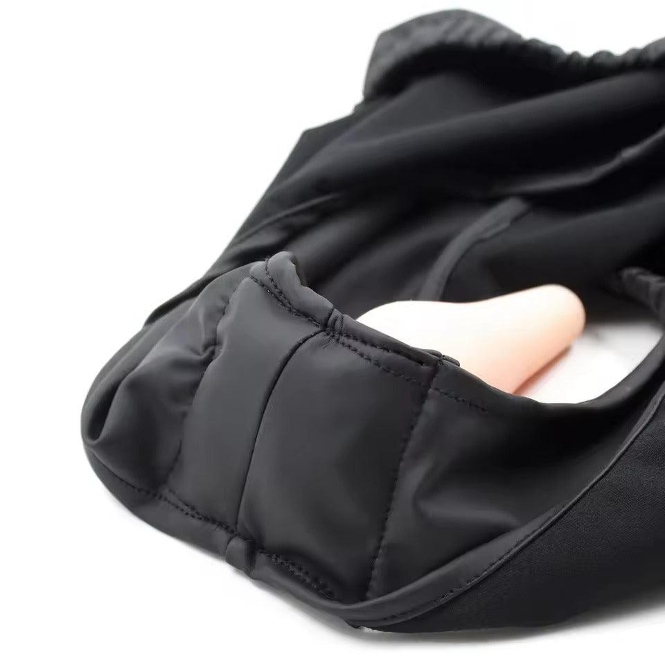 Fabric Chastity Panties with Inserts