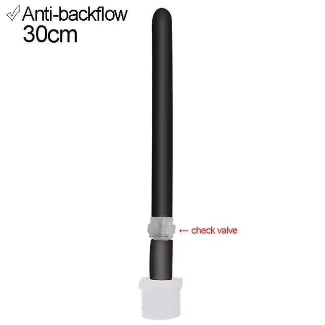 50 to 200cm Fist Anal Douche Gel Hose Silicone Tube Enema Syringe Anal Shower Cleaning Plugs Butt Nostril Tip Faucet Gay Sex Toys