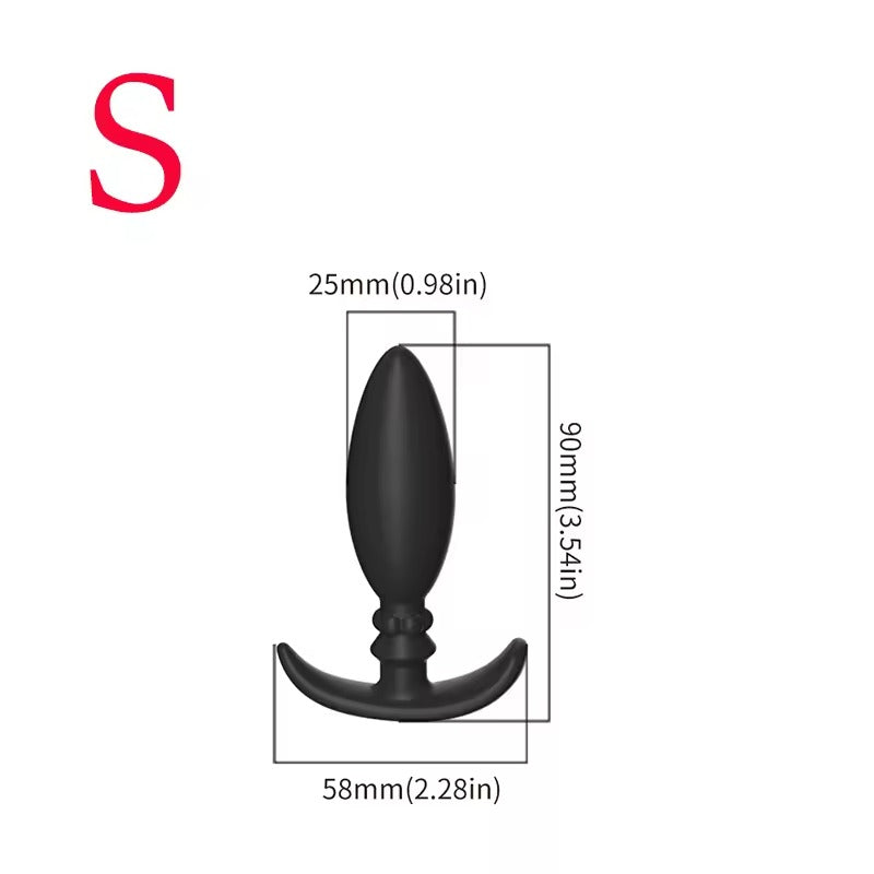 Soft Silicone Anal Plug - 3 Sizes