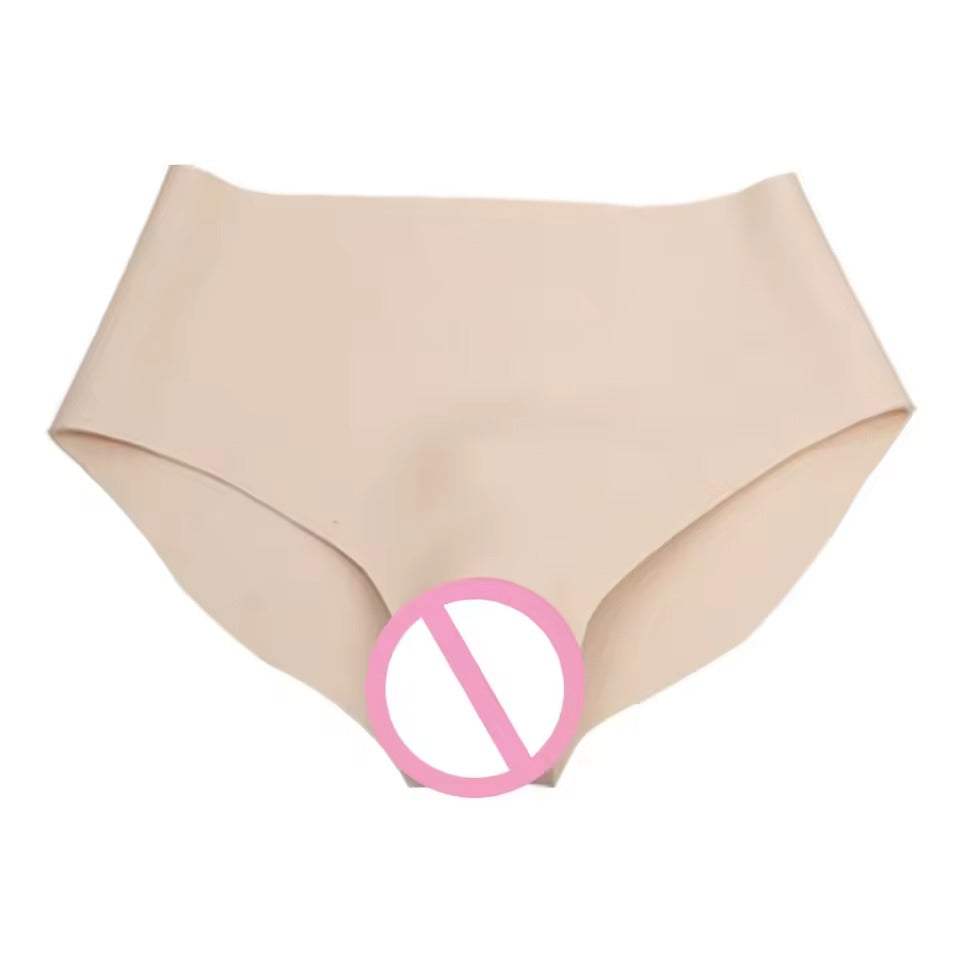 Fake Silicone Vagina Underwear Pants || Crossdresser, Transgender, Dragqueen Cosplay || Queer Sissy Panties || Penis Concealment Public LGBT