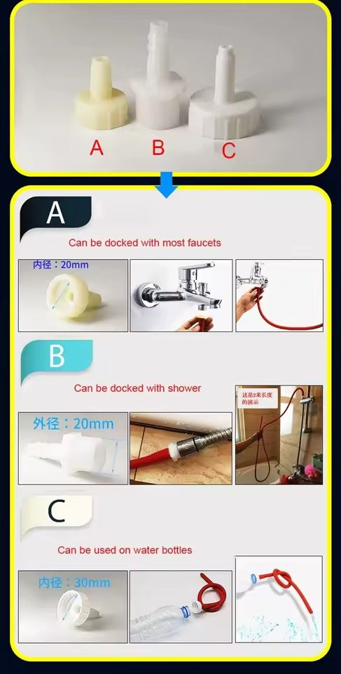 50 to 200cm Fist Anal Douche Gel Hose Silicone Tube Enema Syringe Anal Shower Cleaning Plugs Butt Nostril Tip Faucet Gay Sex Toys