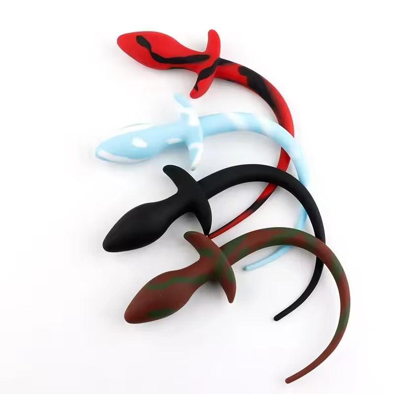 Soft Silicone Mouse Puppy Dog Tail Plug 9x3.2cm || Cosplay Slave Adult Roleplay || BDSM Accessory Intimate Fun Bedroom Restraint Furry Kinky