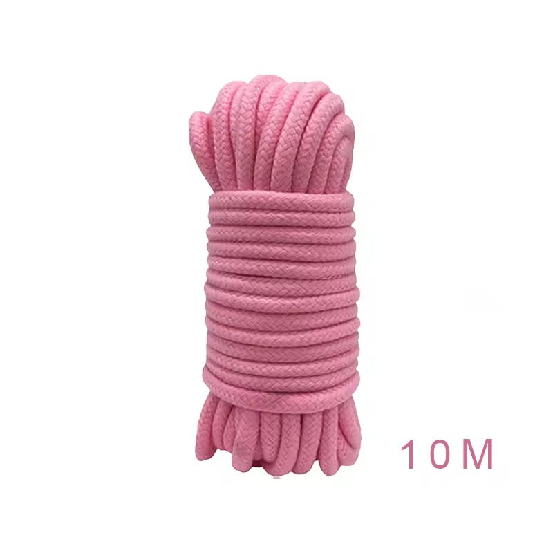 Silk-Bound Shibari Rope