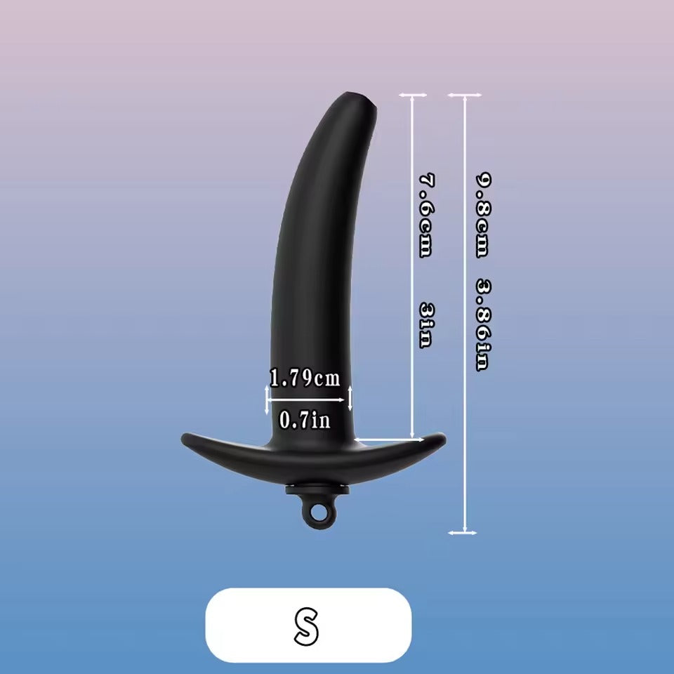 Soft Silicone Anal Plug - 3 Sizes
