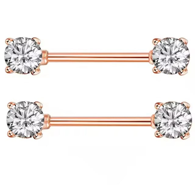 Stainless Steel Nipple Barbell