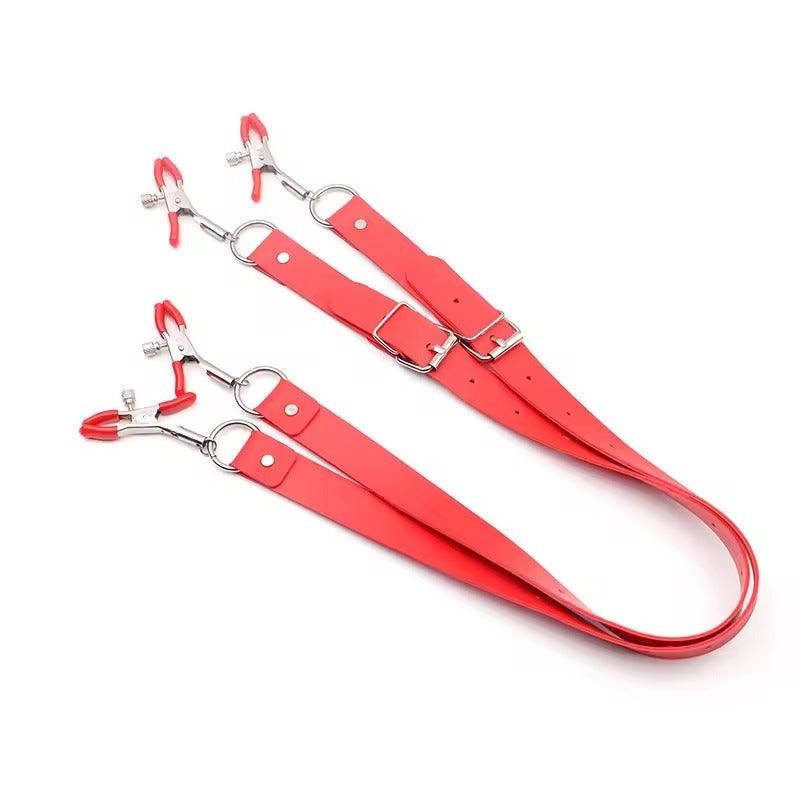 BDSM Labia Spreader & Clip || Nipple and Clitoris Stimulator || Vagina Opener for SM Bondage || Adult Sex Toys for Women | Bedroom Restraint