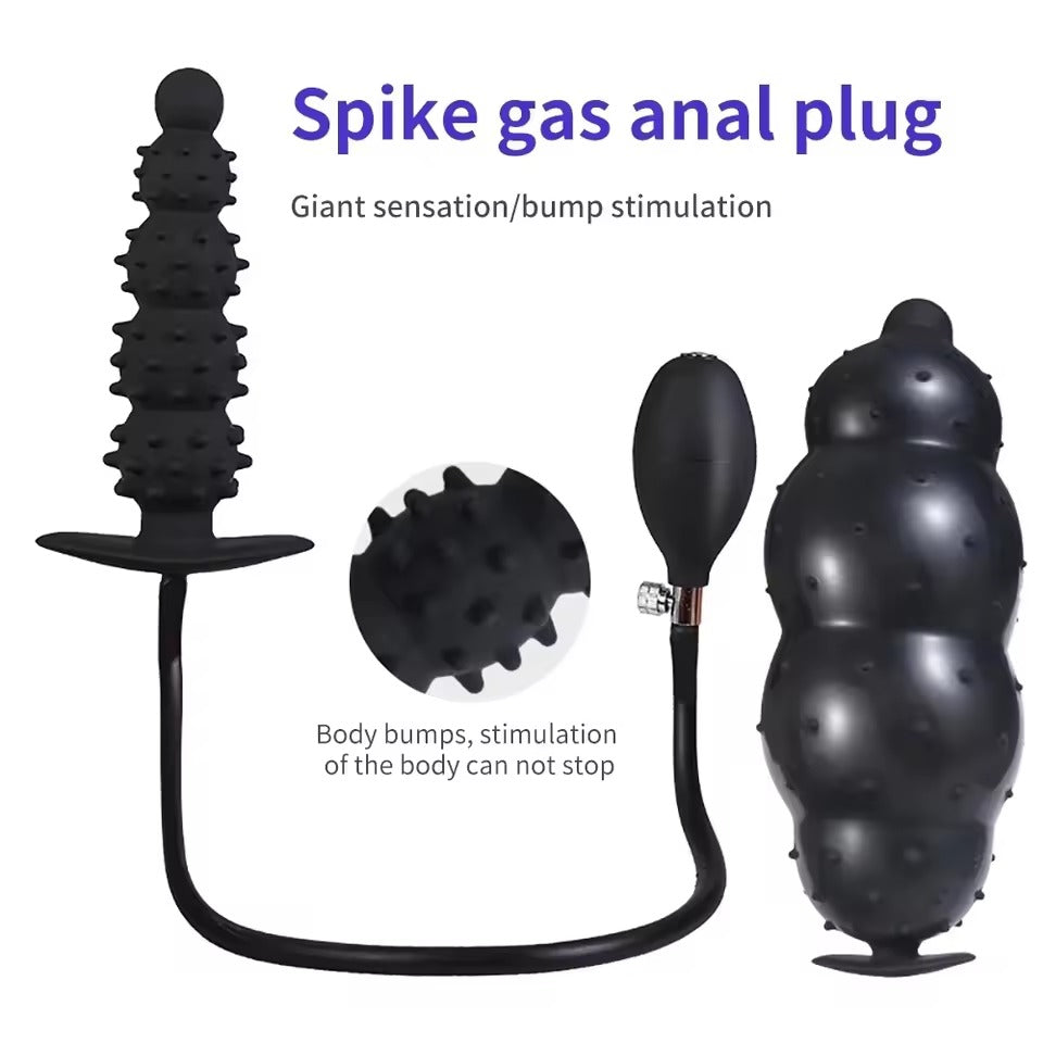 Expand Inflatable Anal Plug || Huge Butt Toy for Men/Women || Massager & Masturbator || Dilator Stretcher Stretching Bedroom Restraint LGBTQ