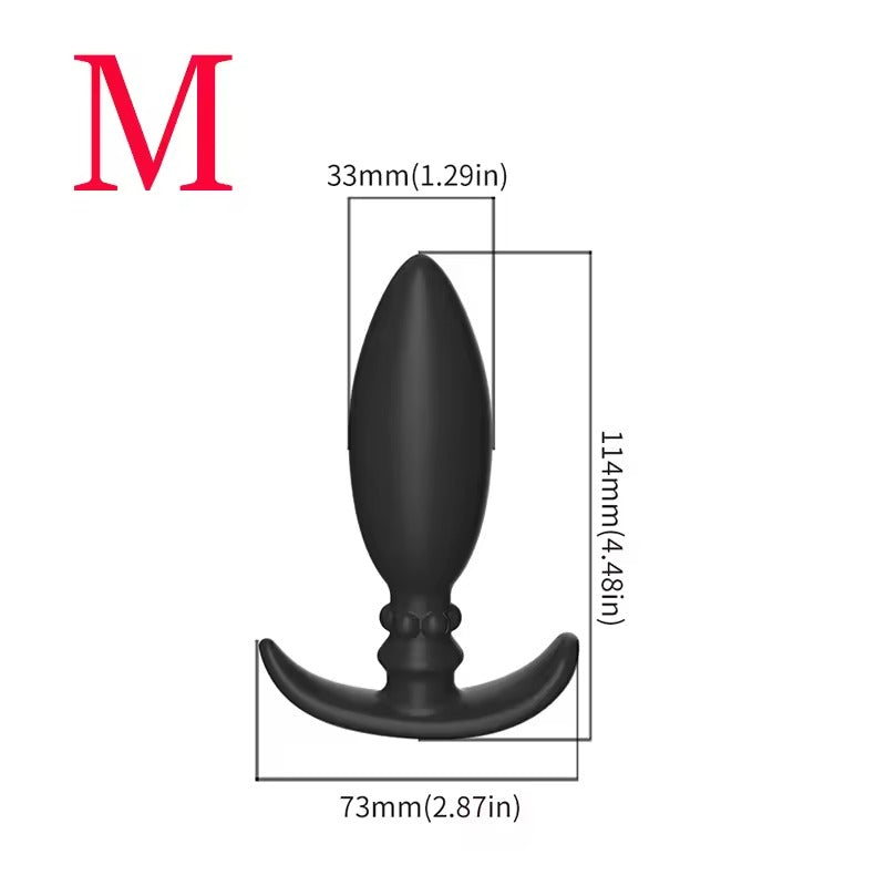 Soft Silicone Anal Plug - 3 Sizes