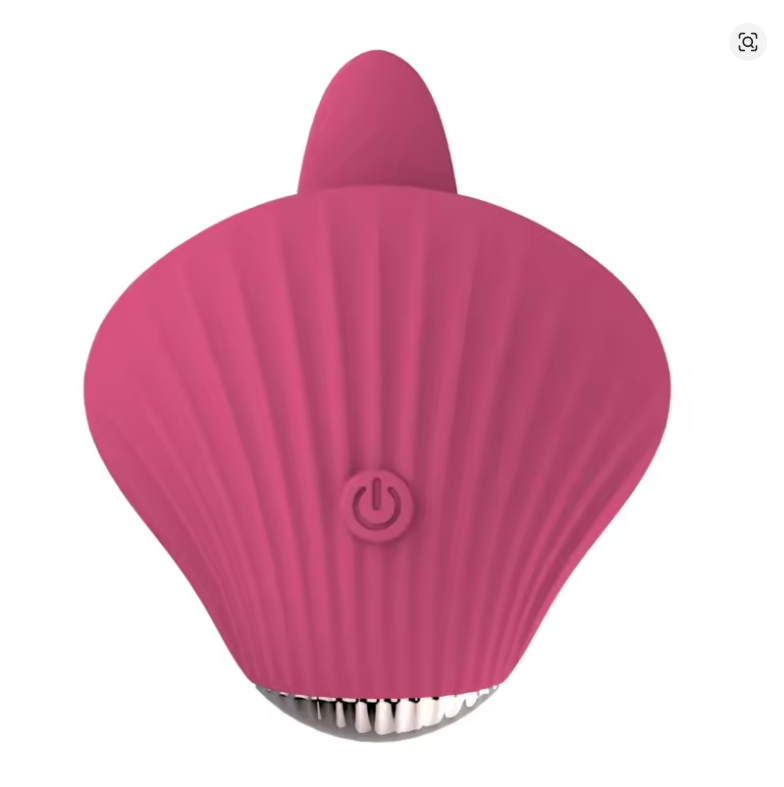 Clam Shell Vibrator Licking Tongue 10 Modes