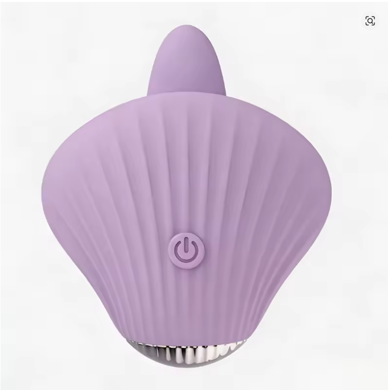 Clam Shell Vibrator Licking Tongue 10 Modes