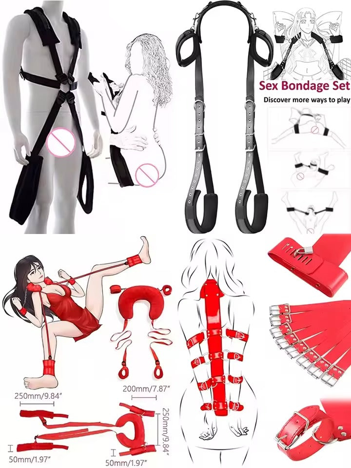 27-Piece Beginners' BDSM Kit
