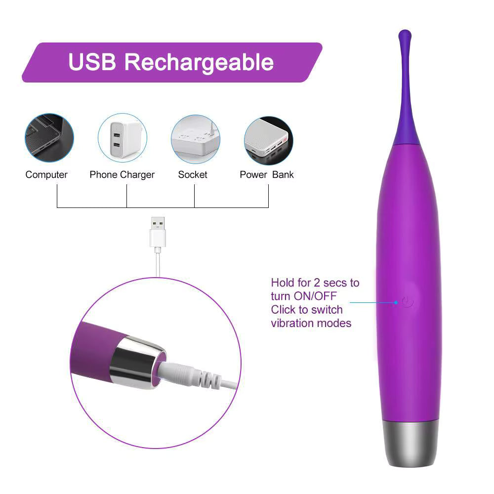 Pinpoint Pen Massager Wand