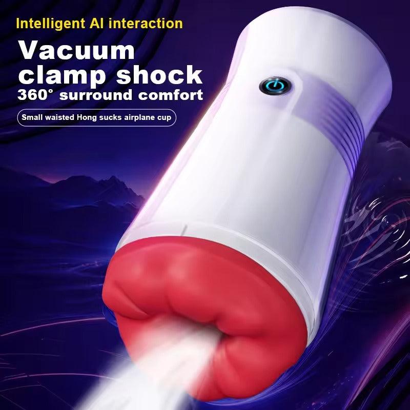 Remote Male Masturbation Cup with Memory Function – App-Controlled