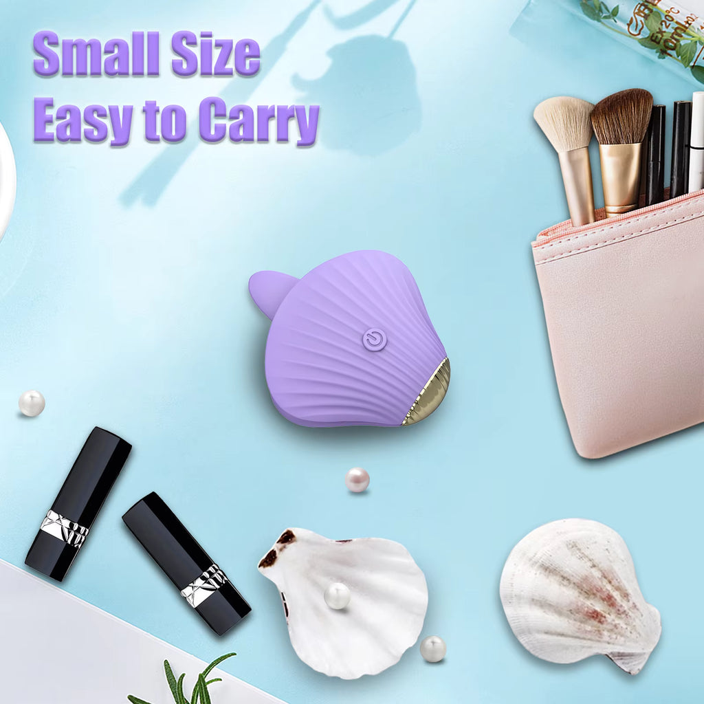 Clam Shell Vibrator Licking Tongue 10 Modes