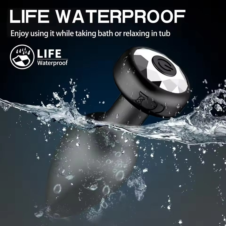 Anal plug adult sex toy with wireless remote control 10 frequency vibration small butt plug for prostate massage vibration 18+