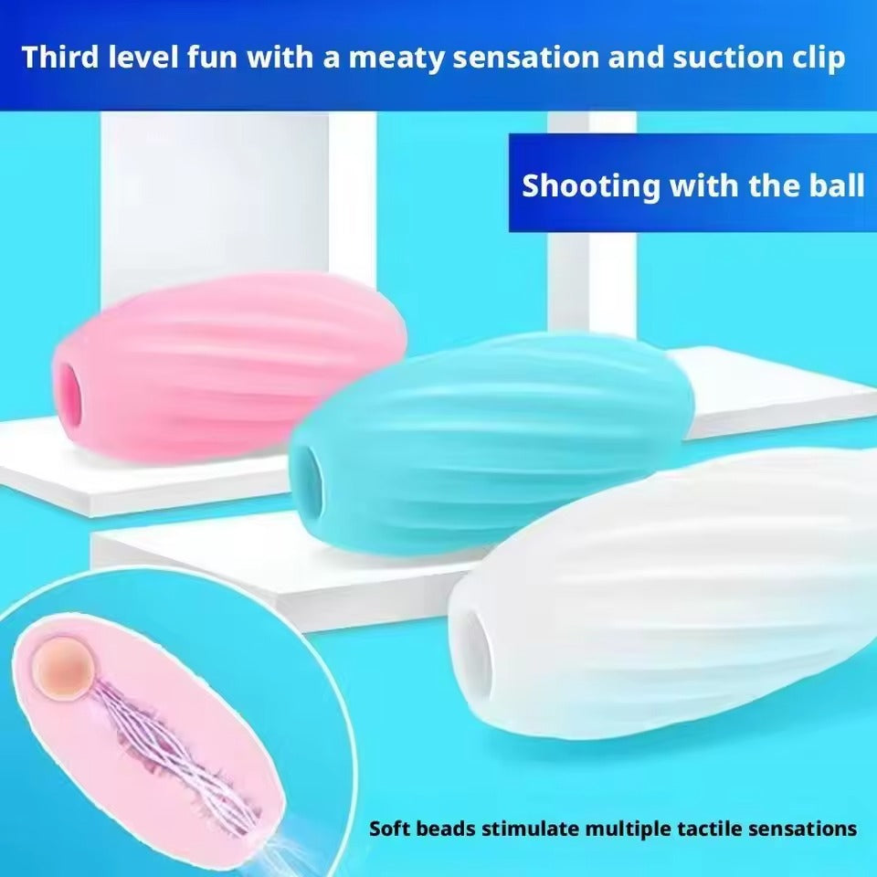 Handcrafted Exerciser Masturbator Vibrator || Penis Delay Training Device || Vibrating Male Sexual Wellness Toy || Comfort Glands Stimulator