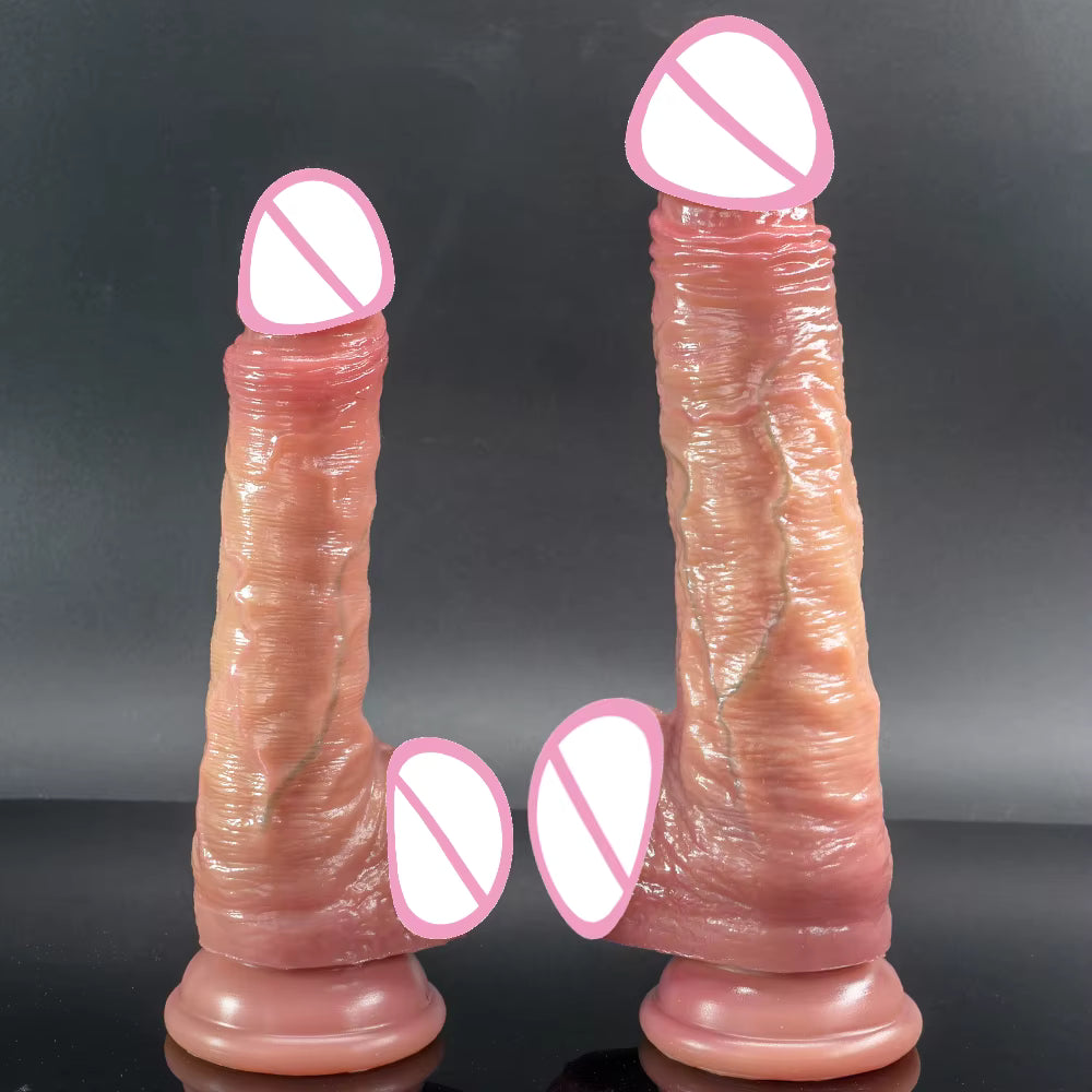Realistic Sliding Skin Dildo