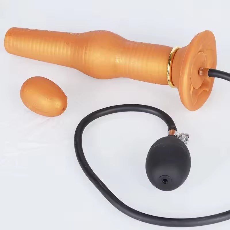 Air Push Ovipositor Dildo Butt Plug || Vagina Anal Ball Stimulation || Adult Erotic Anal Eggs || Sex Toys for Women & Gay | Fantasy Bedroom