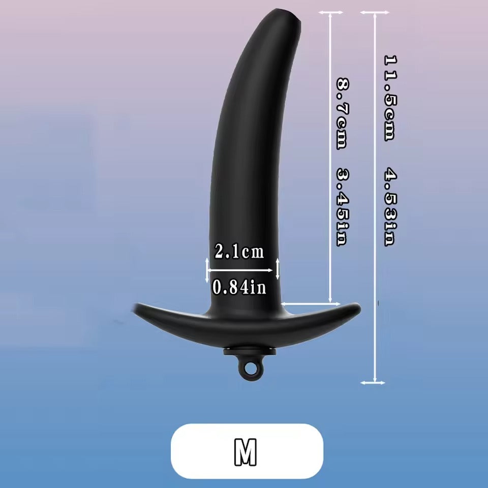Soft Silicone Anal Plug - 3 Sizes