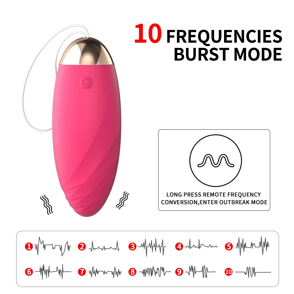 Wireless Vibrating Love Egg (remote controlled)