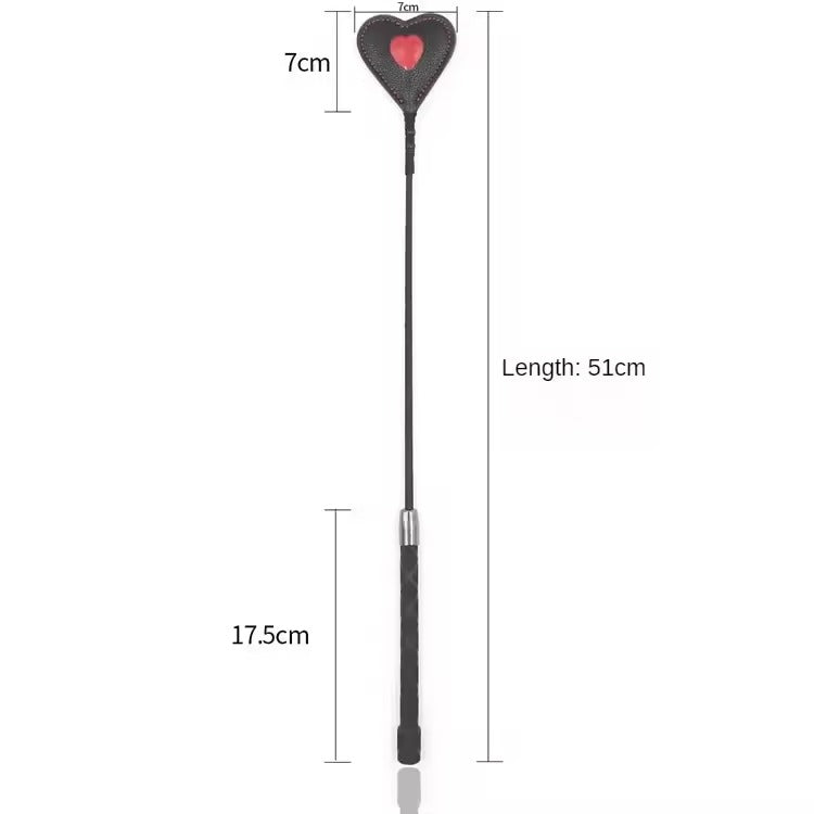 Handcrafted Faux Leather Cosplay Bondage Whip || Crop Spanking Horse Riding Flogger || BDSM Flapper Cane for Couples | LGBT LBGTQ Restraints