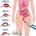 Silicone Anal Douche Hose for BDSM, Gay Kink & Plus Size Lingerie Fun
