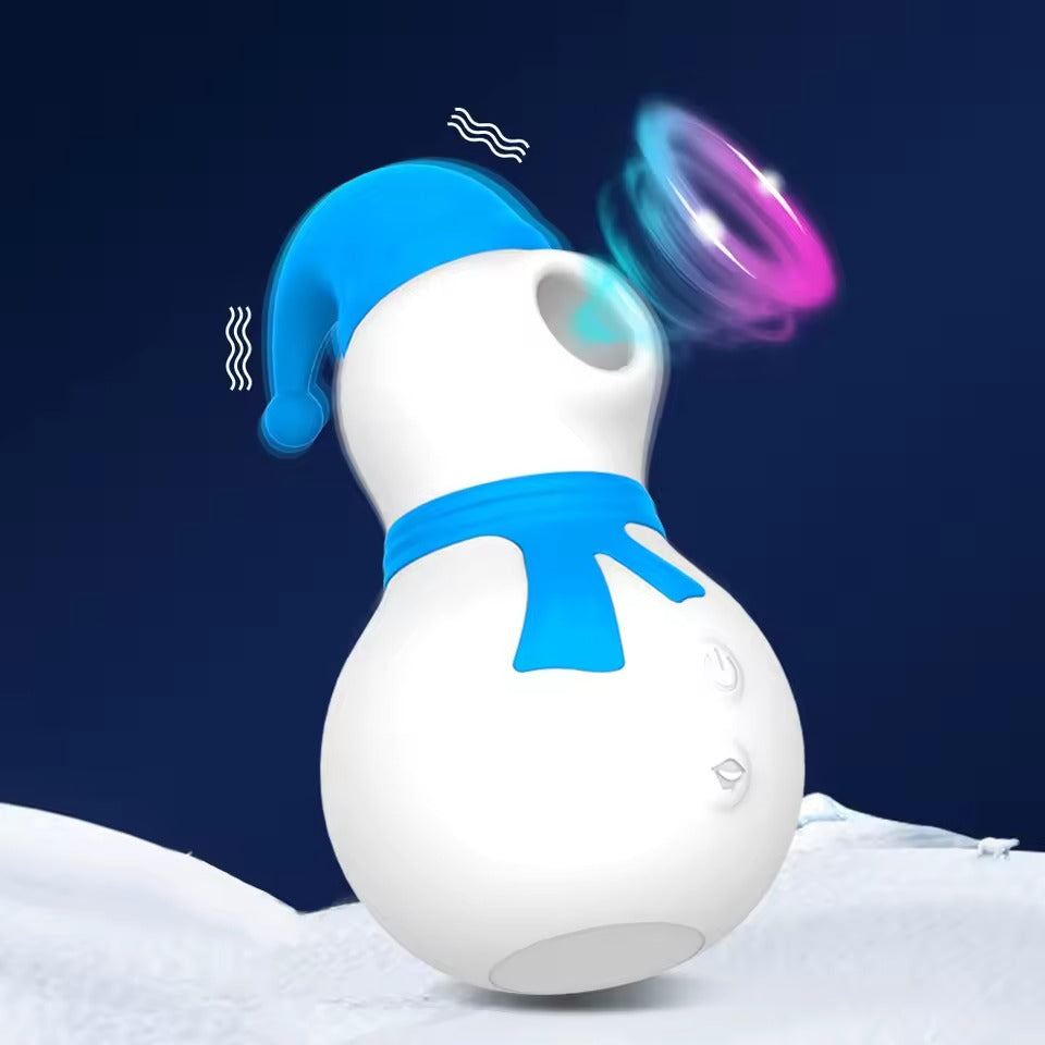 Snowman Sucking Vibrator