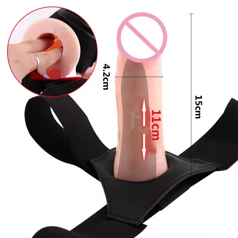 Strap-On Panties with Hollow Dildo
