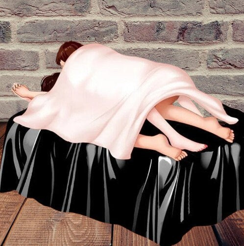 Waterproof Sex Blanket for BDSM, Kink & Plus Size Lingerie Fun