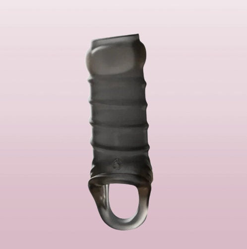 Penis Extension Sleeve and Cock Ring Set