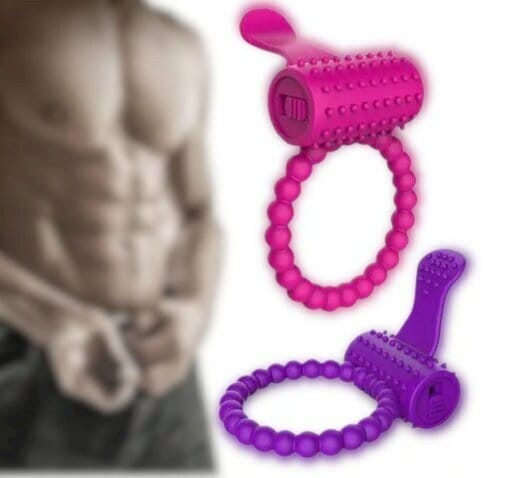 Handcrafted Men's Vibrator Ring || Penis Cock Extender with Delay Ejaculation Feature LGBT || Erotic Couples' Vibrating Stimulator || 42mm