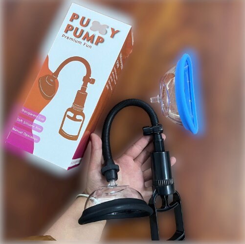 Vacuum Pussy Pump Clit Suction || Women's Enhancement with 2 Cups || Labia Tit Breast Boob Clitoris || Solo & Couple || Discreet Packaging