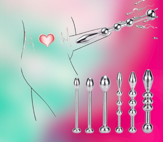 Stainless Steel Urethral Dilator Set || Male Sounding Stretcher Plug Insert Rods BDSM || LGBTQ Gay Sperm Stopper Plug || Orgasm Enhancement