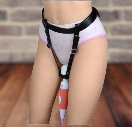 Strap-On BDSM Bondage Vibrator Panties || Female Masturbator Harness || Massage Stick Holder || Chastity Belt Sex Toy | Solo Couples Lesbian