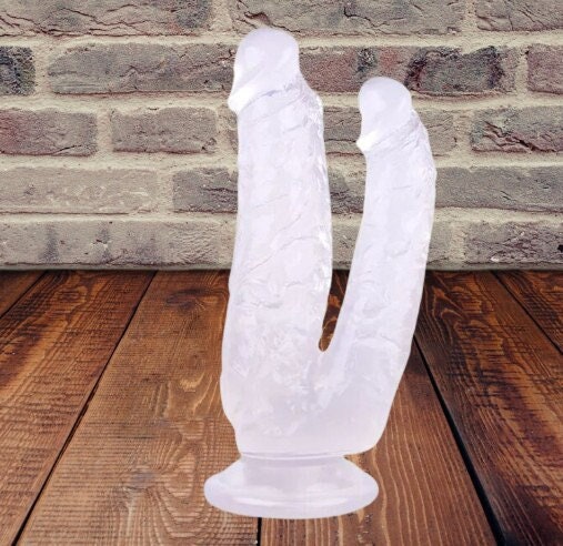 Dual-Purpose Realistic Dildo || Real Foreskin || Anal Vaginal Play || Lesbian & Couples Toy || 4 Diff Skin Tones | 21cm x 4cm and 18cm x 3cm