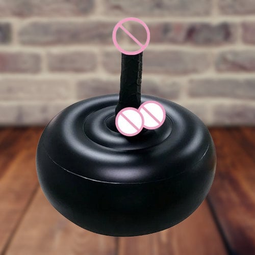 Vibrator Holder Sex Pillow Inflatable Round Cushion Sofa Base || Female Masturbator Stand || Versatile Sex Furniture for Couples || Bedroom