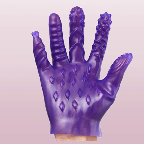 Masturbation Erotic Finger Gloves || Adult Couples' Intimate Massage BDSM Toy || Nipple & Breast Stimulating Accessory || Premium Material